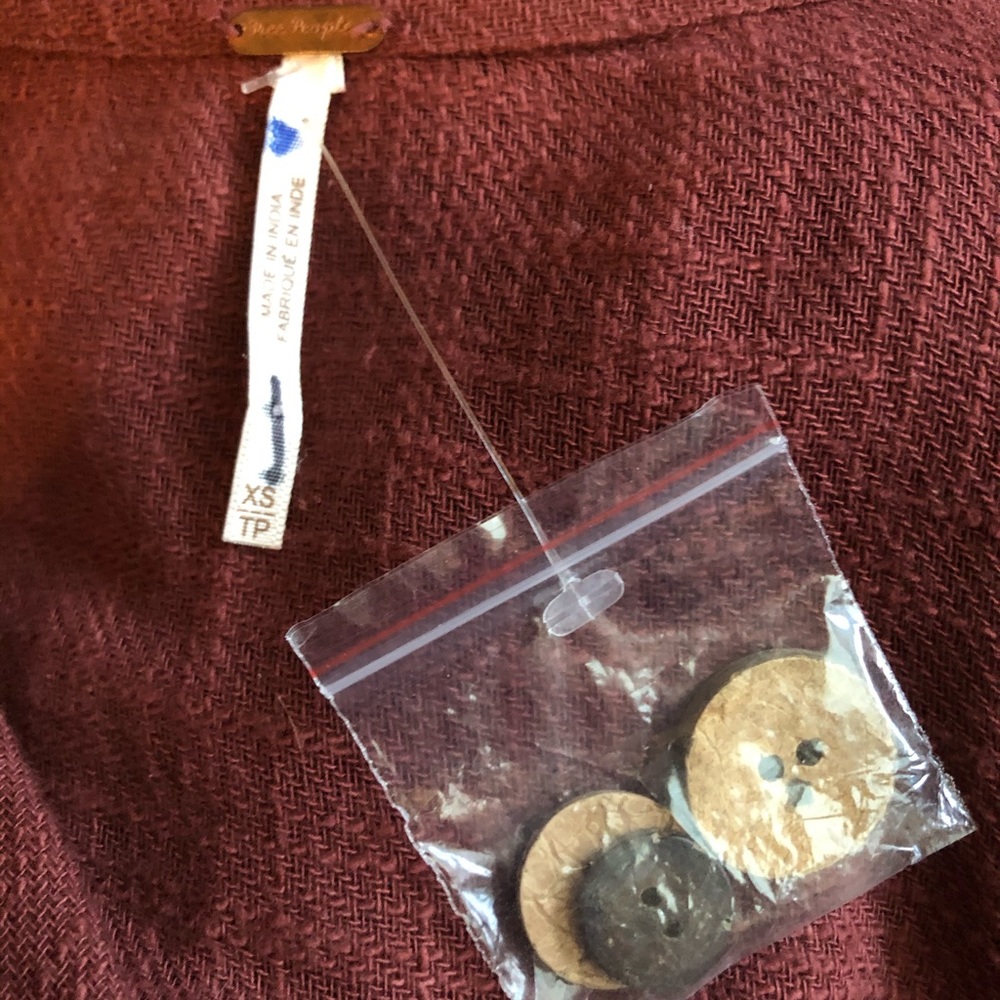 NWOT Free People Blazer XS - Picture 3 of 3
